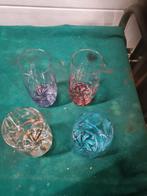 longdrink glazen met gekleurde voet, Ophalen of Verzenden, 'T Olde Gre-j, Info@toldegrej.nl, Endepoelstraat 20f Didam