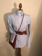 PURDEY BLOUSE COTTON BLUE, PURDEY, Blauw, Maat 42/44 (L), Ophalen of Verzenden