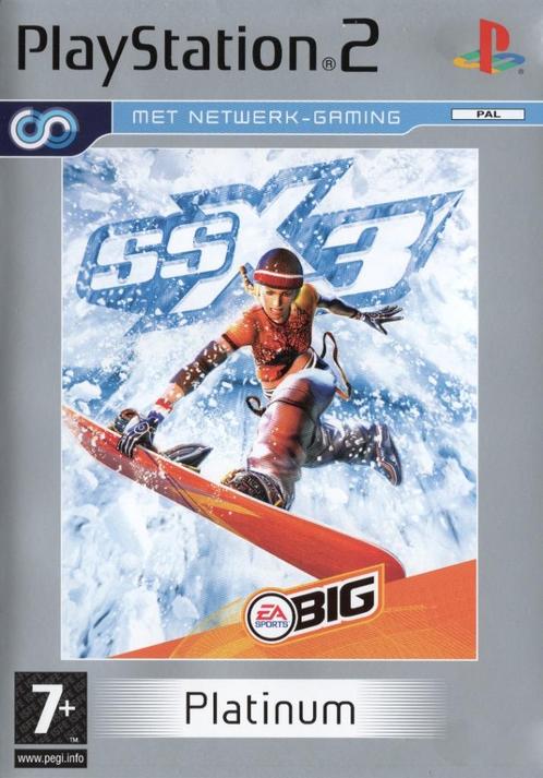 SSX 3 [Platinum] – PlayStation 2, Spelcomputers en Games, Games | Sony PlayStation 2, Zo goed als nieuw, Sport, 2 spelers, Vanaf 3 jaar