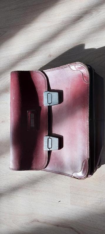 NS Machinisten Tas - Leer - Spoorwegen Werk Tas - Echt Leer beschikbaar voor biedingen