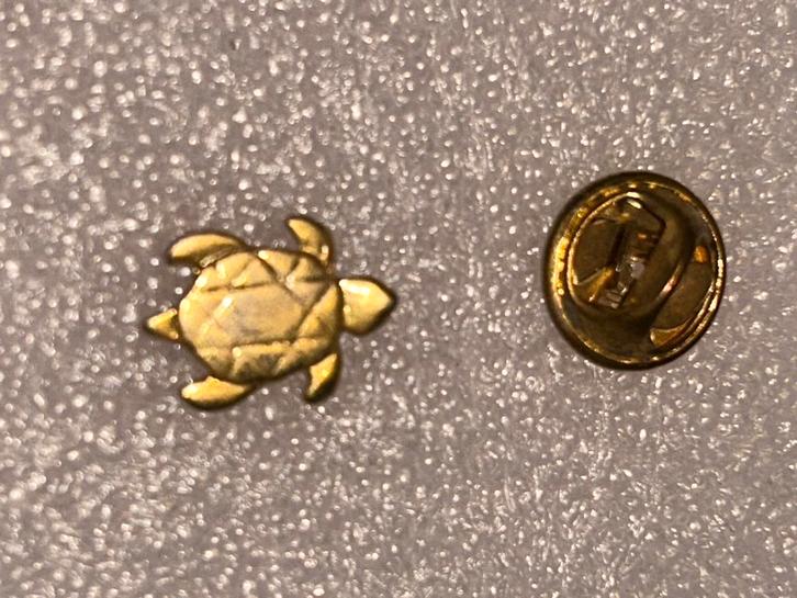 Schildpad 4, Verzamelen, Speldjes, Pins en Buttons, Zo goed als nieuw, Speldje of Pin, Dier of Natuur, Ophalen of Verzenden