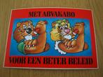 sticker strip leeuw stempotlood spierballen -- abvakabo, Ophalen, Zo goed als nieuw