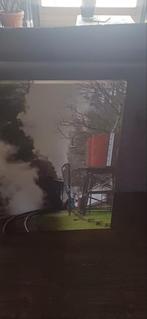 Foto op linnen / de locomotief, Tuin en Terras, Ophalen of Verzenden, Zo goed als nieuw