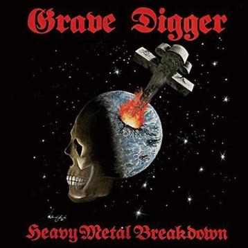 GRAVE DIGGER - Heavy Metal Breakdown (Red Vinyl) NIEUW +*+*+ beschikbaar voor biedingen