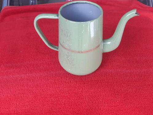 KOFFIE THEE KAN EMAILE NU 7.95 EURO OPSTUREN MOGELYK, Antiek en Kunst, Antiek | Emaille, Ophalen of Verzenden