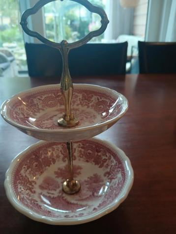 Mooie bonbon etagere Villeroy en Boch Burgenland € 35,00 beschikbaar voor biedingen