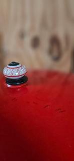 Rode vintage industriële prullenbak., Huis en Inrichting, Woonaccessoires | Prullenbakken, Ophalen, Gebruikt, 40 liter of meer