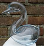 Zwaan. Kristal. 11 cm., Verzamelen, Beelden en Beeldjes, Ophalen, Zo goed als nieuw, Dier