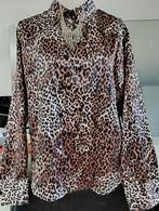Tijgerprint blouse - Maat XL, Bruin, Verzenden, Maat 46/48 (XL) of groter, Onbekend