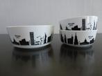 3 Schaaltjes Skyline NEW YORK gemerkt URBAN DAILY. Nieuw!, Huis en Inrichting, Keuken | Servies, Nieuw, Ophalen of Verzenden, Schaal of Schalen