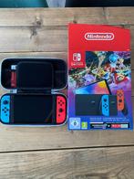 Nintendo Switch + hoes + 4 spellen, Ophalen, Nieuw, Sport, 3 spelers of meer