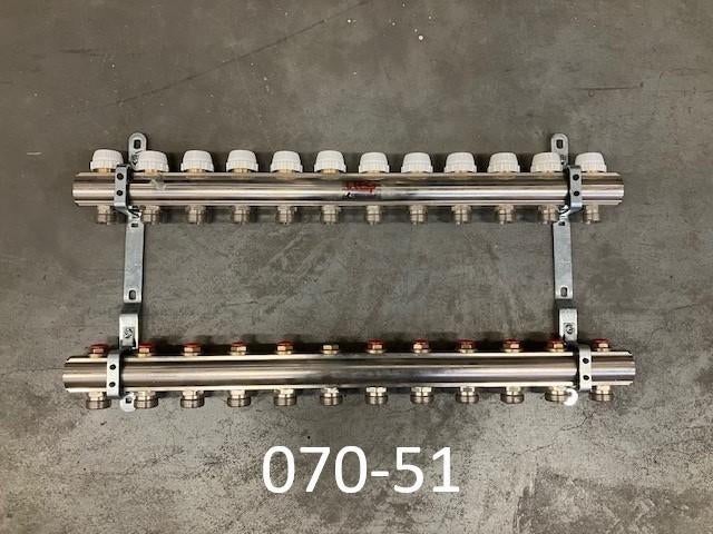 070. Vloerverwarming verdelermet en zonder pomp, Ophalen of Verzenden, Nieuw