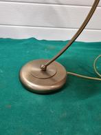 tafellamp met gele glas kap, Huis en Inrichting, Lampen | Tafellampen, Ophalen of Verzenden, 'T Olde Gre-j, Info@toldegrej.nl