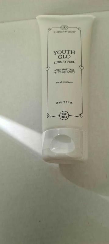 Supermood youth glo gezichtspeeling 75ml beschikbaar voor biedingen