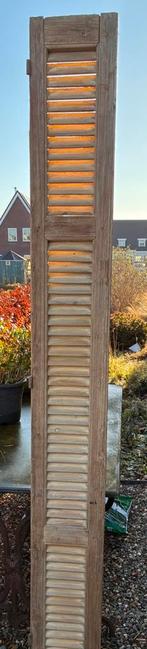 Louvre deur 232 x 28 cm, Doe-het-zelf en Verbouw, Deuren en Horren, Ophalen, Gebruikt, Minder dan 80 cm, 215 cm of meer