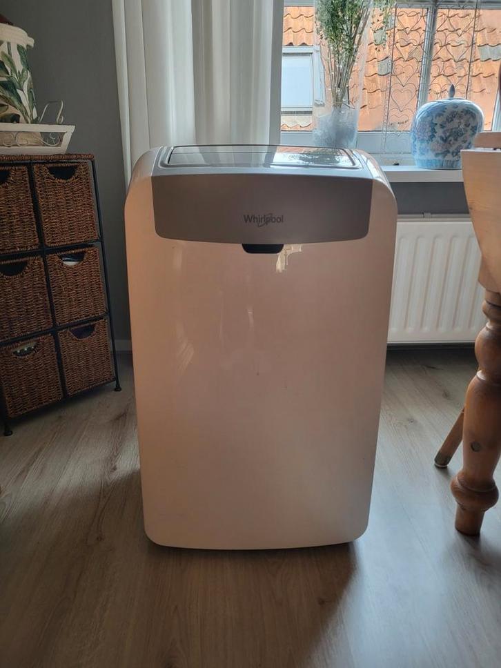 Whirlpool airco PACW212CO, Witgoed en Apparatuur, Airco's, Zo goed als nieuw, Mobiele airco, Minder dan 60 m³, 3 snelheden of meer