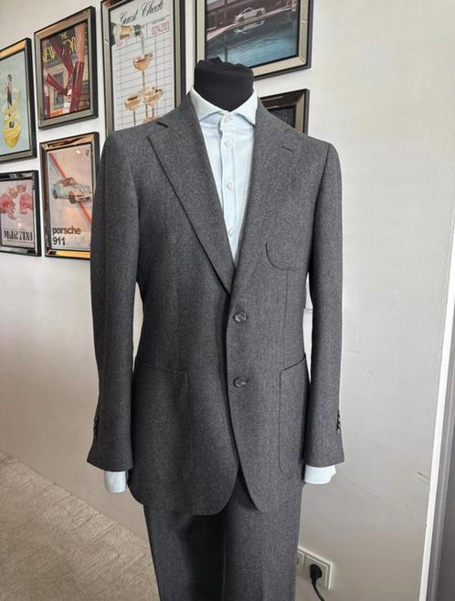 Suitsupply Hudson suit 100% wool, 50!, Kleding | Heren, Kostuums en Colberts, Zo goed als nieuw, Maat 48/50 (M), Grijs, Verzenden