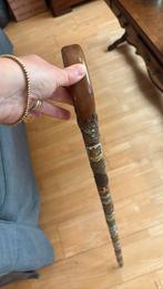 Wandelstokken met embleems, h 91/92cm, Ophalen, Gebruikt