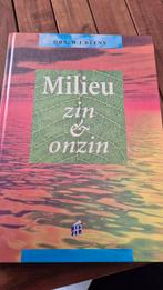 Milieu: Zin & Onzin - Drs. H.J. Beens, Boeken, Gelezen, Maatschappij en Samenleving, Ophalen of Verzenden, Drs. H.J. Beens