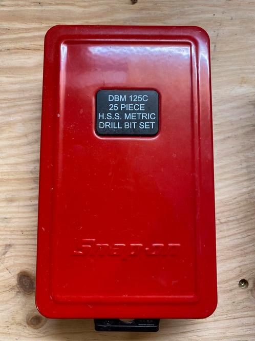 Snap-on dmc 125 borenset, Doe-het-zelf en Verbouw, Gereedschap | Machine-onderdelen en Toebehoren, Nieuw, Ophalen of Verzenden