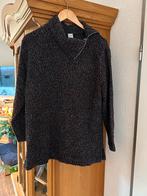 Gezellige trui met col maat 40/42, Ophalen of Verzenden, Zo goed als nieuw, Maat 38/40 (M), Zwart