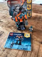 Lego Creator 3-1 Robot en vliegtuigen 31111, Kinderen en Baby's, Speelgoed | Duplo en Lego, Verzenden, Zo goed als nieuw