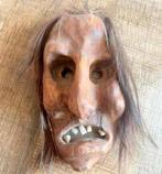 Origineel Zwitsers Tschäggättä-masker, Antiek en Kunst, Curiosa en Brocante, Ophalen of Verzenden