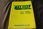 Yamaha YAS1 YAS1C 1968 motorcycle parts list 125cc twin, Motoren, Ophalen of Verzenden, Yamaha