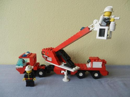 Lego 6358 brandweerwagen (uit 1987), Kinderen en Baby's, Speelgoed | Duplo en Lego, Gebruikt, Ophalen of Verzenden