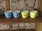 4 soepkommen pastel kleur, Antiek en Kunst, Antiek | Servies los, Ophalen of Verzenden