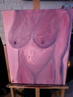 Schilderij vrouwen lichaam, Ophalen