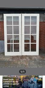 Ensuite schuifdeuren met rail woonkamer, Ophalen, 80 tot 100 cm, Binnendeur, Zo goed als nieuw