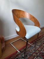 Vintage design stoel, Ophalen, Gebruikt, Bruin, Vintage