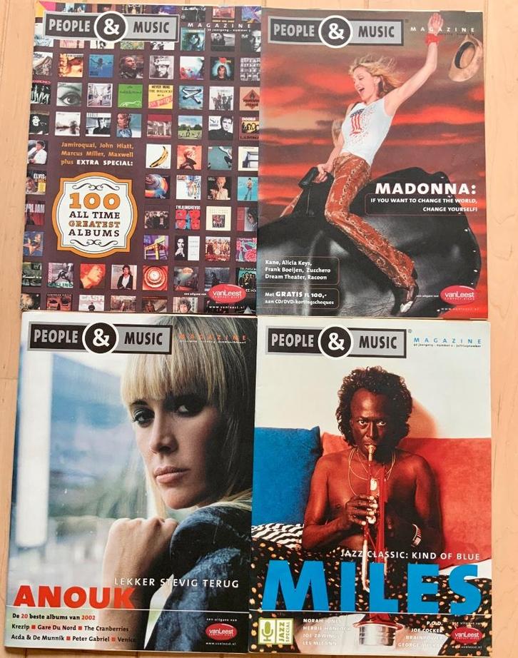 Van Leest “People & Music” 4x, Boeken, Muziek, Gelezen, Artiest, Ophalen of Verzenden