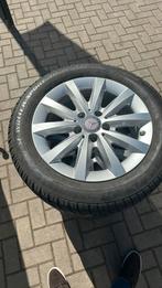 Winterbanden met mercedes velgen dunlope 205-55-16, Auto diversen, Wieldoppen, Ophalen