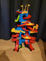 Fisher Price Autobaan + 4 Autootjes, Handmatig, Ophalen, Overige merken, Racebaan