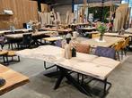 Eetkamertafel | Eettafel | Boomstamtafel | LEEGVERKOOP, Huis en Inrichting, Vijf personen of meer, Rechthoekig, Teakhout, Nieuw