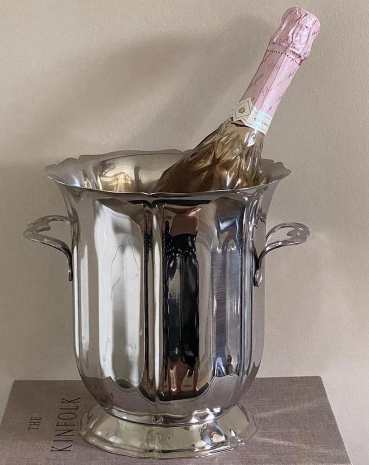 Guy Degrenne vintage champagne koeler, Huis en Inrichting, Keuken | Servies, Overige typen, Overige stijlen, Overige materialen