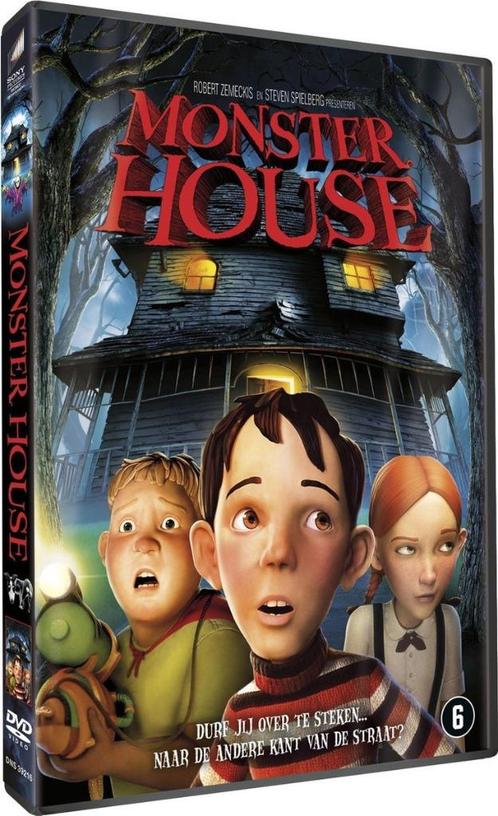 Monster House Met Nederlands Gesproken Versie, Cd's en Dvd's, Dvd's | Tekenfilms en Animatie, Zo goed als nieuw, Amerikaans, Tekenfilm