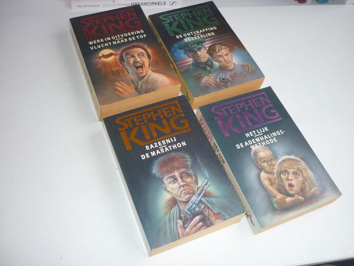 Stephen King: 4 dubbelpockets, Boeken, Fantasy, Gelezen, Ophalen of Verzenden