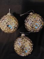 3 hele mooie Kerstballen, Ophalen of Verzenden, Zo goed als nieuw