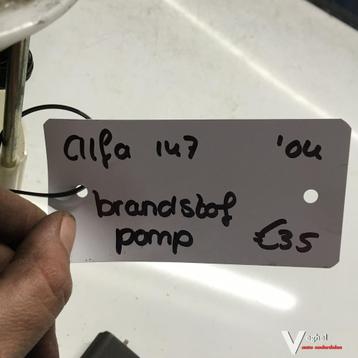 Alfa 147   1.6 2004 Brandstofpomp beschikbaar voor biedingen