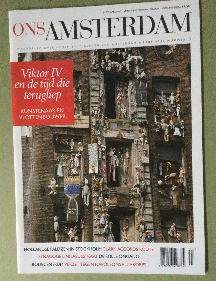 Viktor IV -in Ons Amsterdam, Boeken, Kunst en Cultuur | Beeldend, Nieuw, Verzenden