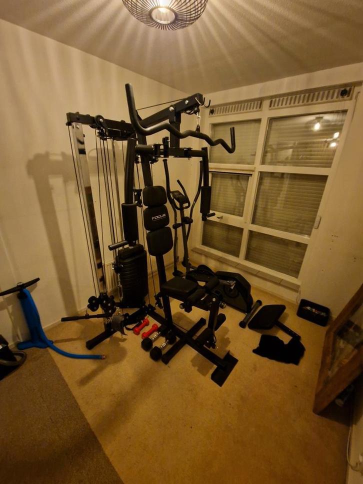 Krachtstation Focus - Complete Home Gym, Sport en Fitness, Fitnessapparatuur, Ophalen