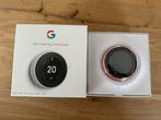 Google Nest Learning Thermostaat - Koper, Doe-het-zelf en Verbouw, Thermostaten, Ophalen of Verzenden, Slimme thermostaat, Nieuw