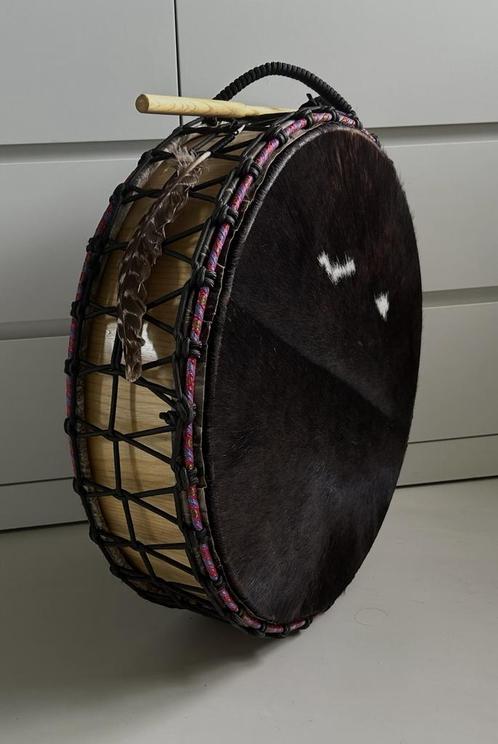 Sjamanendrum dubbelzijdig, Muziek en Instrumenten, Percussie, Overige soorten, Ophalen of Verzenden