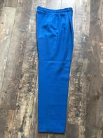 Kobaltblauwe Bandplooibroek van Zerres, Maat 38/40 (M), Blauw, Ophalen of Verzenden, Zo goed als nieuw