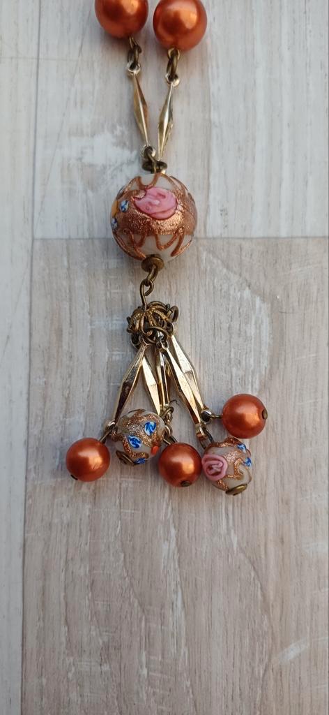 Murana glazen kralenketting, Sieraden, Tassen en Uiterlijk, Kettingen, Ophalen
