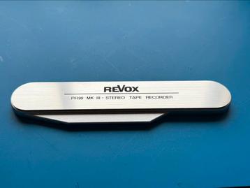 Revox pr99 headblock cover beschikbaar voor biedingen