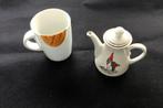Verkade beker plus potje Piggelmee, Antiek en Kunst, Antiek | Servies los, Ophalen of Verzenden